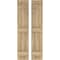 Ekena Millwork Americraft 3-Board, 3 Batten Exterior Real Wood Joined Board-n-Batten Shutters, ARW401BB311X36UNH, PR ARW401BB311X36UNH - alternate 1